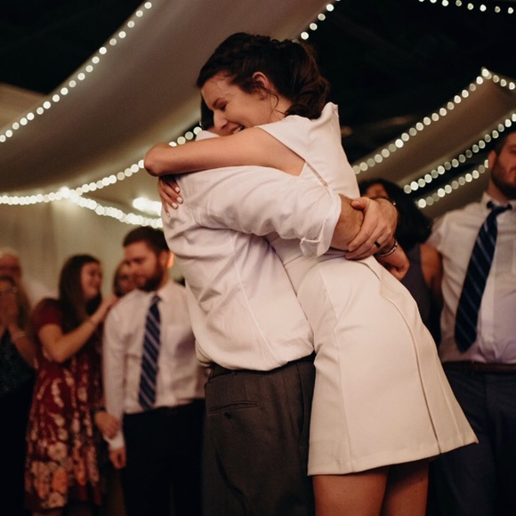White cocktail dress - Picture 3 of 8